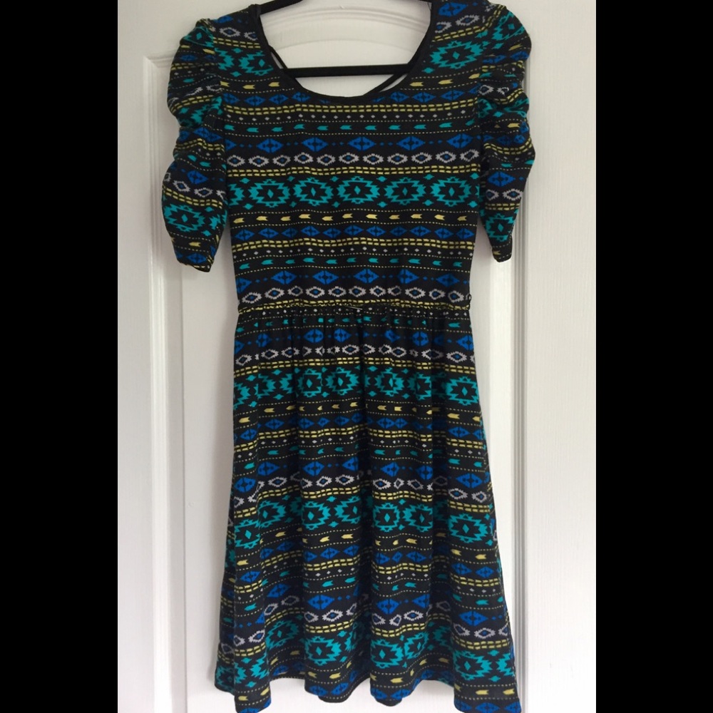 Tribal Printed Dress